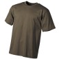 Preview: MFH US T-Shirt, halbarm, oliv, Baumwolle 170 g/m²